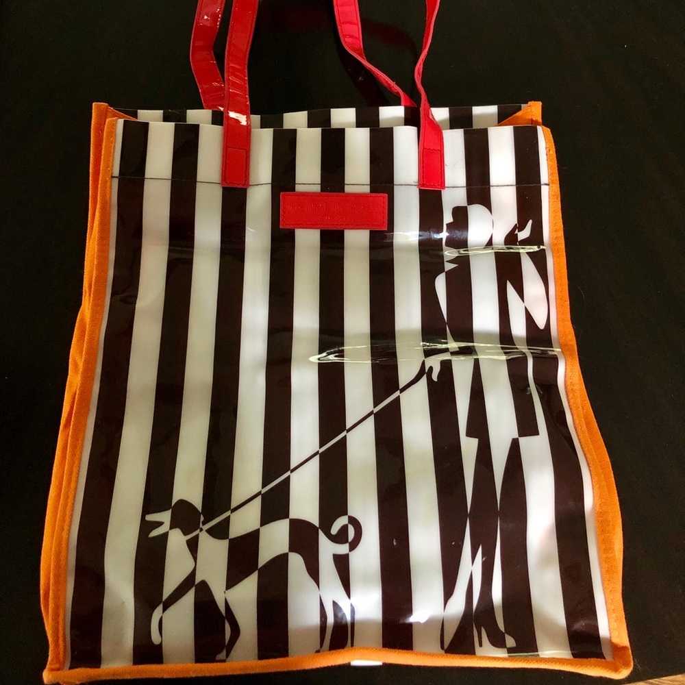 Henri Bendel vintage beach bag